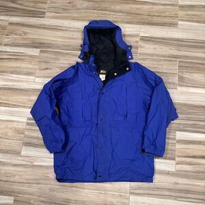 Rei-co-op Men's Blue and Purple Jacket